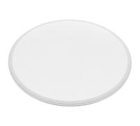Grille de Haut-Parleur Encastrée 6,5 Pouces Métal Blanc Ronde | Compatibilité, Installation Affleurante, Dispersion Sonore Améliorée, Rénovation, Plafond, Home Cinéma