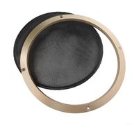 Grille de haut-parleur pour systèmes audio améliorés, design robuste en plastique et acier pour une protection à long terme (25,4 cm)