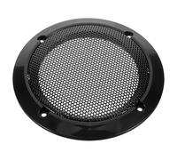 Grille de Haut-parleur Voiture Noire en Métal, Protection Audio