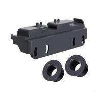 Grille de lave-vaisselle compatible WD28X27241 pour un ajustement parfait | Assemblage du panier supérieur, construction en plastique noir, peut contenir des assiettes et des bols, construction robuste