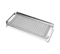 Grille de maintien au chaud plancha pour barbecues Weber SLATE