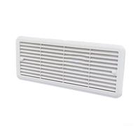 Grille de montage pour grille d'aération de réfrigérateur 62445480 pour camping-car Thetford 483 mm x 186 mm (blanc)