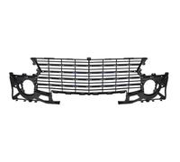Grille de pare-choc avant centrale noire avec trous pour moulures Peugeot 307 phase 2 2005-2009