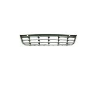 Grille de pare-choc avant centrale noire moulure chromée compatible avec Volkswagen Passat B6 2005-2010