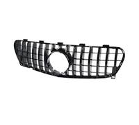 Grille De Pare-choc Avant Centrale Pour Benz X156 Pour Classe GLA GLA180 GLA200 GLA250 GLA45 GT 2017 2018 2019 Grille De Calandre Avant En Maille De Pare-chocs Supérieur Noir Argenté Calandre avant de