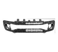 Grille de pare-choc avant centrale Volkswagen Up phase 2 depuis 2016 - 1S0853677F9B9 / 1S0853677F