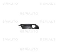 Grille de pare-choc avant droite noire avec trou anti-brouillard Audi A6 4 (4G2-C7-4GC/4G5-C7-4GD) phase 1 2011-2014 - 4G0807682G9B9