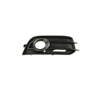 Grille de pare-choc avant droite noire avec trou anti-brouillard chromé compatible avec Audi A1 phase 1 2010-2014