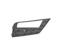 Grille de pare-choc avant droite noire avec trou anti-brouillard compatible avec Seat Leon 3 phase 2 2017-2020