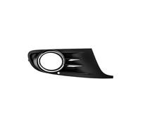 Grille de pare-choc avant droite noire avec trou pour anti-brouillard compatible avec Volkswagen Golf 6 2008-2012