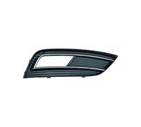 Grille de pare-choc avant droite noire et chromée Audi A4 4 B8 phase 2 2011-2015 - 8K0807682K01C / 8K0807682B