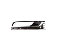Grille de pare-choc avant droite noire Highline/Ecofuel Volkswagen Passat B7 2010-2014 - 3AA854662C9B9