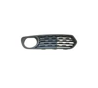 Grille de pare-choc avant droite ouverte avec trou pour anti-brouillard compatible avec BMW Série 1 F20 - F21 phase 1 2011-2015