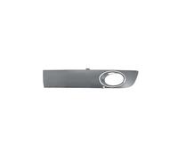 Grille de pare-choc avant gauche à peindre pour anti-brouillard et moulure chromée compatible avec Volkswagen Transporter T5 phase 2 2010-2015