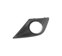 Grille de pare-choc avant gauche noir avec trou pour anti-brouillard chromé compatible avec Peugeot 207 depuis 2009