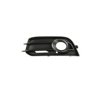 Grille de pare-choc avant gauche noire avec trou anti-brouillard chromé compatible avec Audi A1 phase 1 2010-2014