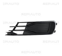 Grille de pare-choc avant gauche noire contour chromé Audi A6 4 (4G2-C7-4GC/4G5-C7-4GD) phase 2 2014-2018 - 4G0807647T94