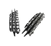 Grille de Pare-choc Calandre Pare-choc Avant Conception En Maille Côté Conducteur Couvercle Phare Antibrouillard ABS Modification Calandre Inférieure Pour Scirocco Calandre Pare-chocs