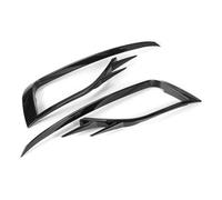 Grille de Pare-choc Lampe Antibrouillard Avant Voiture 2 Couleurs Couteau À Vent À Sourcils Couvercle Paupière Cadre Décoration Capot Phare Pour Golf MK7.5 2018 - 2020 Calandre Pare-chocs
