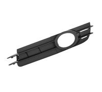 Grille de pare-chocs antibrouillard Riloer, couvre-grille de pare-chocs antibrouillard avant, couvre-feux antibrouillard noirs compatibles avec Audi A6 2005-2008, côté conducteur gauche