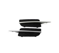 Grille de Pare-Chocs Avant de Voiture avec Garniture argentée, Cadre de Phare antibrouillard, calandre inférieure avec Bande de Garniture, Compatible pour BMW X5 E70 2007 2008 2009 51117159593