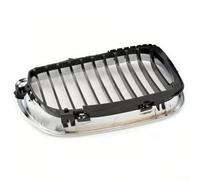 Grille de pare-chocs avant en ABS compatible avec BMW Série 3 pour modèles E46 2002 à 2005 Grille latérale gauche et droite (droite)