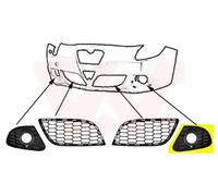 VAN WEZEL 0113593 Grille de ventilation, pare-chocs