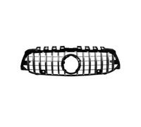 Grille De Pare-chocs Avant Pour Mercedes Pour Benz W177 2018-2022 Remplacement Grille De Course De Style GT Calandre Avant(Argent)