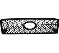 Grille De Pare-Chocs Avant Supérieure Pour Toyota Land Cruiser 100 2005-2007 Grille De Calandre Supérieure Avant Facelift Trd Noir