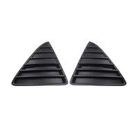 Grille de pare-chocs avant Voiture Avant Pare-Chocs Triangle Trou En Nid D'Abeille Couverture Grille Bm51-17K946 Bm51-17K947 Pour Pour Focus 3 2011-2014(Matte Black 1 Pair)
