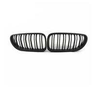 Grille De Pare Chocs Calandre Avant Voiture Grilles De Course Calandre Pare-chocs Avant Voiture Pour BMW Pour Série 6 F06 F12 F13 Pour M6 2012-2017 Double Lamelle(Matte Black)
