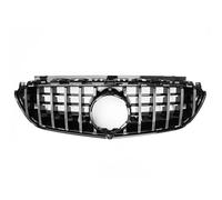 Grille De Pare Chocs Front Grille Racing Grills For Benz For W213 2016-2020 E63 AMG Only GT Styel Car Upper Bumper Intake Cover Hood Mesh Grid grille d'admission d'air(Argent)
