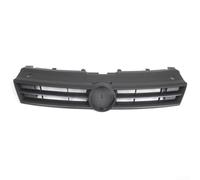 Grille de Pare-Chocs pour avant Noire pour mate avec Bande Argentée | pour Golf 7 et Sportwagen 2015-2017, Remplacement OEM 5G0853651 5G0853653, pour accessoire Extérieur en ABS