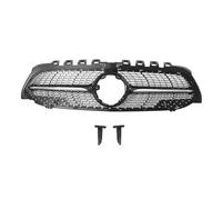 Grille De Pare Chocs Pour Benz Pour Classe A W177 2019-2022 A200 A220 A250 A35 Pour AMG Calandre Diamants Noirs Chromés De Pare-chocs Avant GTR Noire grille d'admission d'air(Diamonds-Black)