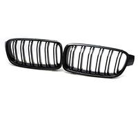 Grille De Pare-Chocs Pour BMW Pour F30 Pour F31 Pour F35 2012-2017 320i 325i 328i ABS Style De Voiture Calandre Avant Double Calandre À Lamelles Accessoires Auto Calandre Avant De Voiture
