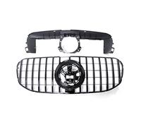 Grille De Pare-Chocs Pour Mercedes Pour Benz X167 GLS-Class 2020-2022 Pour GT Racing Grill Calandre GLS450 GLS580 Grille Capot Pare-chocs Supérieur Voiture Avec Support Calandre Avant De Voiture