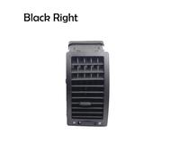 Grille de pare Grille d'aération tableau de bord gauche/droite noire et argentée pour Vento 2002-2009 6Q0819704 6Q0819703 6Q0 819 704 703(BLACK right)