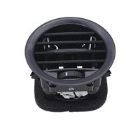 Grille de pare Grille de sortie d'aération de climatisation noire/chromée pour Opel pour ADAM pour CORSA pour MK3 pour Vauxhall 13417363 2201099(Black2)