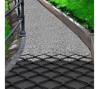 Grille de passerelle au Sol de 2 Pouces, for Murs de soutènement/Pente/Zone d'argile Humide/Parking, Maille stabilisatrice de Gravier de Pois(4x4 m/13x13 ft)