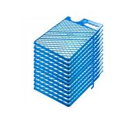 Grille de peinture KADAX Grille de peinture pour rouleau 39x28 cm Bleu 12 pcs