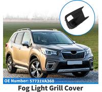 Grille De Phare Anti-Brouillard Pare-Chocs Avant InfšŠrieur Insert De Couvre-Phare Anti-Brouillard No.57731VA360 Pour Subaru WRX 2018-2021 Noir ABS 1 Piššce Avant Droite Voiture