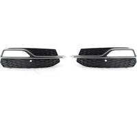 Grille de phare antibrouillard de voiture Bandes de garniture calandre pour pare-chocs pour avant gauche et droit A3 Sline 2014-2017 couvercle