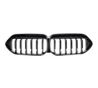 Grille de phare antibrouillard de voiture Calandre pour avant de voiture calandre pare-chocs pour course noire