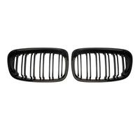 Grille de phare antibrouillard de voiture Calandre pour avant de voiture calandre pare-chocs pour double lamelle pour grilles