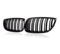 Grille de phare antibrouillard de voiture Calandre pour avant de voiture pour BMW E92 E93 M3 2006-2009 pour pare-chocs pour noir brillant calandre double