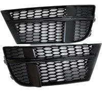 Grille de phare antibrouillard de voiture Lot de 2 grilles phares antibrouillard pour A3 S3 2017-2020, en nid d'abeille