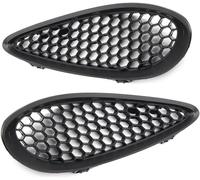 Grille de phare antibrouillard de voiture Pour Avant pour calandre de radiateur pour Jeep pour Grand pour Cherokee pour SRT 2012-2019 pour capot moteur(Pair)