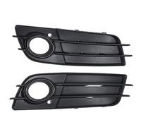 Grille de phare antibrouillard élégante Grille de phare antibrouillard noire, couvercle garniture lampe pare-chocs pour avant, 8K0807681C 8K0807682C A4 B8 SLINE 2008 - 2012