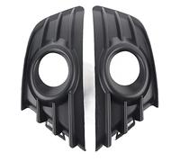 Grille de Phare Antibrouillard, Paire de Garnitures de Calandre de Pare-chocs Avant de Couleur Noire pour Citroen C4 2004-2008.