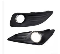Grille de phare antibrouillard pour Ford Fiesta 2013-2016, insert en maille pour pare-chocs inférieur, couvercle en plastique ABS, kit de paire noire pour un style et une visibilité améliorés